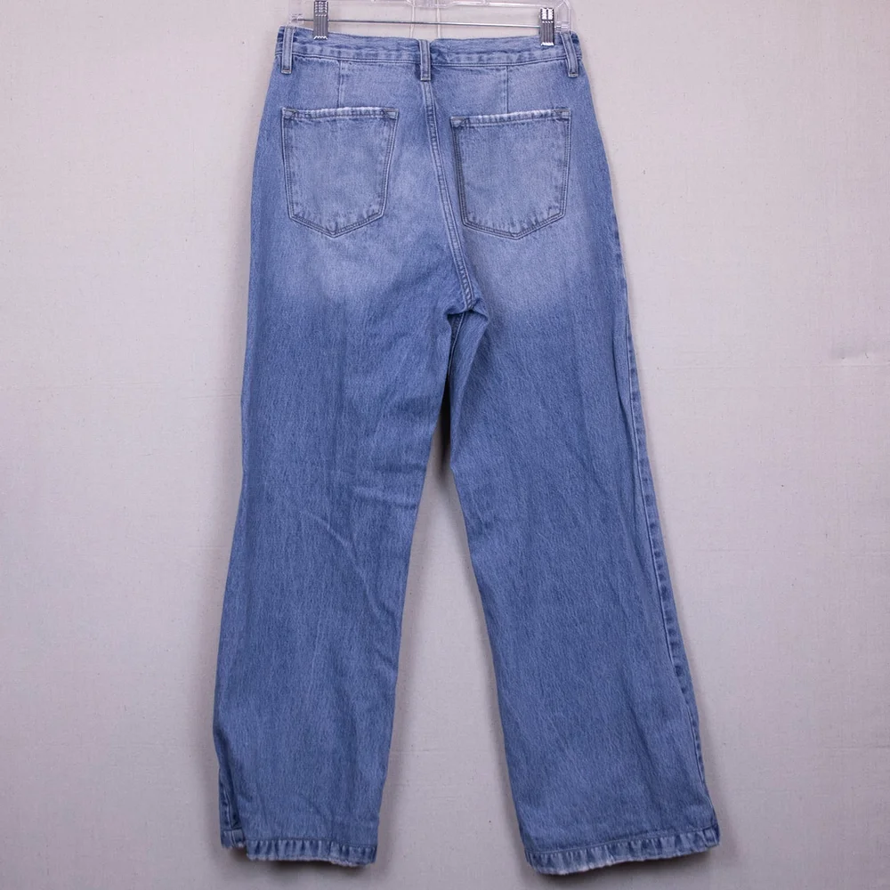 Kancan Hilo Ultra High Rise 90's Flare med wash jeans-28